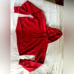 Cotton On Hoodie, Red, Cropped.